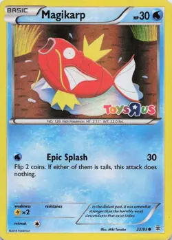 Magikarp - 22/83 (Toys R Us Promo) Promo Holo Miscellaneous Cards & Products 022 - Image 1