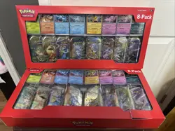 Pokemon TCG Prismatic Evolutions Costco 8 Mini-Tin Bundle w/ Promo Cards SEALED - Image 1
