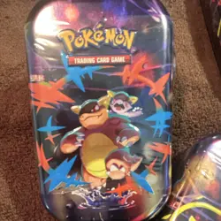 Pokemon Mega Heroes Mini Tin Blastoise 2023 Trading Card Game Metal Collectible - Image 2