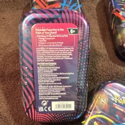 Pokemon Mega Heroes Mini Tin Blastoise 2023 Trading Card Game Metal Collectible - Image 3