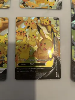 Pikachu V-Union [Set of 4] SWSH: Sword & Shield Promo Cards Holo - Image 3