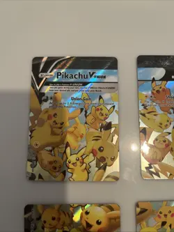 Pikachu V-Union [Set of 4] SWSH: Sword & Shield Promo Cards Holo - Image 5