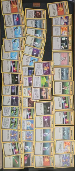 Pokemon Trainer WOTC Base Set, Team Rocket, Fossil Card Lot - Image 1