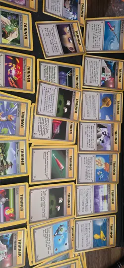 Pokemon Trainer WOTC Base Set, Team Rocket, Fossil Card Lot - Image 3