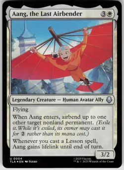MTG Aang, the Last Airbender Foil NM Avatar: The Last Airbender Magic 4 - Image 1