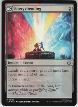 MTG Energybending Foil NM Avatar: The Last Airbender Magic 2 - Image 1