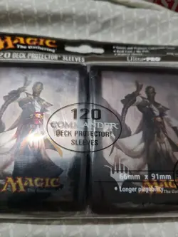 MTG Magic Ultra Pro Teferi Temporal Archmage 120 Pack Deck Protector Sleeves C14 - Image 4