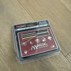 Ultra Pro MTG Red Abacus Life Counter Magic the Gathering Premium Metal NEW! - Image 1