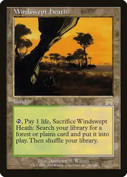 Windswept Heath MP Onslaught MTG Magic the Gathering LP - Image 1