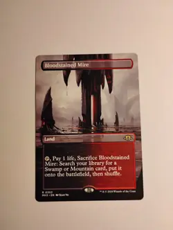 Bloodstained Mire (Borderless) Modern Horizons 3 Regular - Image 1