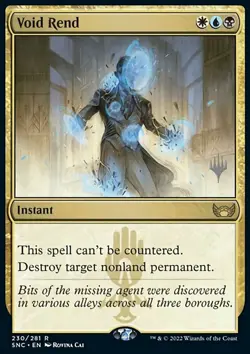 MTG Magic the Gathering Void Rend (230p/160) Streets of New Capenna Promos LP - Image 1