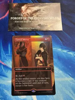 Cursed Mirror Foil Avatar Secret Lair Ember Island Players Last Air Bender - Image 1