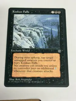 Koskun Falls Homelands Mtg Magic the Gathering LP - Image 2