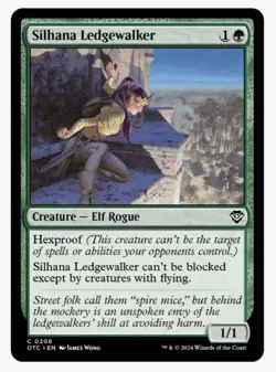 Silhana Ledgewalker | MTG OTC | EDH Commander Hexproof Evasion Voltron | NEW NM - Image 1
