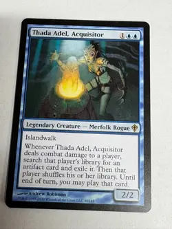 Thada Adel, Acquisitor Worldwake MTG Magic The Gathering 279 Rare - Image 1
