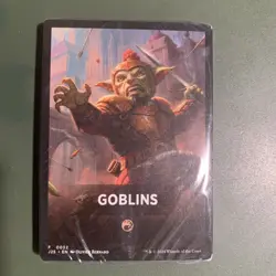 Foundations Jumpstart 2025 Sealed Theme Deck Goblins Theme Magic the Gathering - Image 1