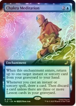 Chakra Meditation - 179 - MTG Avatar: The Last Airbender - Extended Art - FOIL - Image 1
