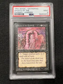 Magic the Gathering MTG Ghosts of the Damned from Legends in a PSA 9 !! - Image 1