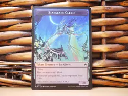 MTG Squirrel 0023 / Starscape Cleric 0015 FOIL TOKEN | NM Near Mint | BLB | 2024 - Image 2