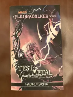 Test Of Metal: A Planeswalker Novel - Rare Magic The Gathering Sample Chapter - Image 1