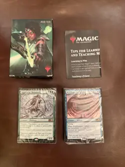 Magic: The Gathering Promo M19 Welcome Decks (Green & Blue) SEALED - Image 1