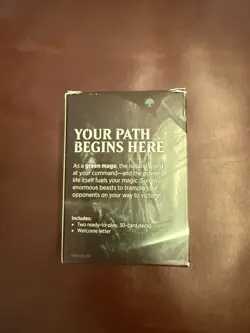 Magic: The Gathering Promo M19 Welcome Decks (Green & Blue) SEALED - Image 3