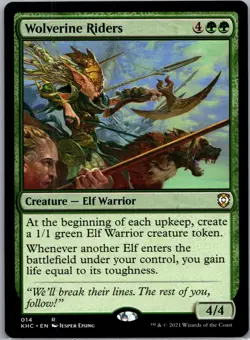 ~1x Wolverine Riders x1 ~LP~ KHC Magic the Gathering MtG~ - Image 1