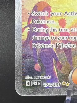Kieran 174/131 Prismatic Evolutions SIR Trainer Pokemon TCG Near Mint Gradeable - Image 5