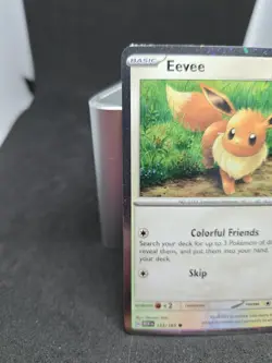 Eevee 133/165 (Holiday Calendar) Stamped Pokemon Scarlet & Violet 151 - Image 2