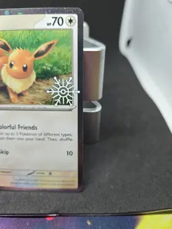 Eevee 133/165 (Holiday Calendar) Stamped Pokemon Scarlet & Violet 151 - Image 3