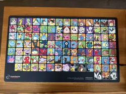 Play! Pokemon Professor Program Johto Playmat - Black - Gen 2 Official New 2025 - Image 1