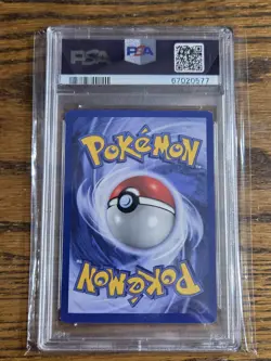 Pokemon Wotc Black Star Promo # 6 Arcanine PSA 8 - Image 2