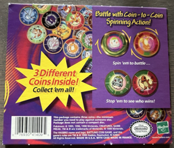 Vintage 1999 Hasbro Pokemon Battling Coin Game Sealed Unopened - Image 2