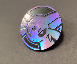 Pokemon TCG Espeon Collectors Coin standard size - Image 4
