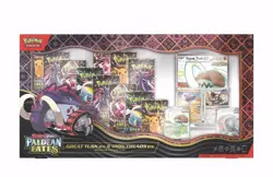 Pokemon Paldean Fates Great Tusk ex & Iron Treads ex Premium Collection - Image 1