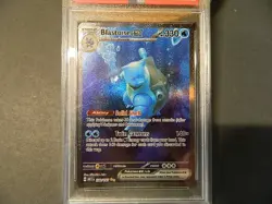 Blastoise ex Pokemon 200/165 Sv Scarlet & Violet 151 Holo PSA 10 Nine Didit Slab - Image 2