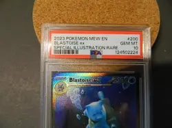 Blastoise ex Pokemon 200/165 Sv Scarlet & Violet 151 Holo PSA 10 Nine Didit Slab - Image 3
