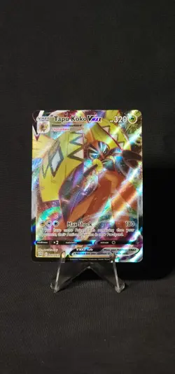 Pokemon TCG Tapu Koko Vmax 051/163 Battle Styles Holo Rare NM - Image 1