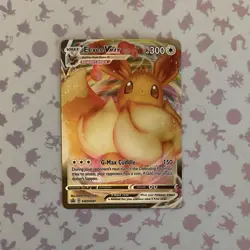Eevee VMAX SWSH87 Full Art Holo Pokemon TCG Sword & Shield Promo NM - Image 1