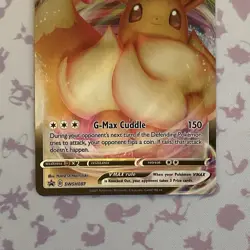 Eevee VMAX SWSH87 Full Art Holo Pokemon TCG Sword & Shield Promo NM - Image 3