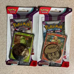 2- POKEMON SCARLET & VIOLET PALDEA EVOLVED BLISTER BOOSTER PACKS - ASSORTED - Image 1