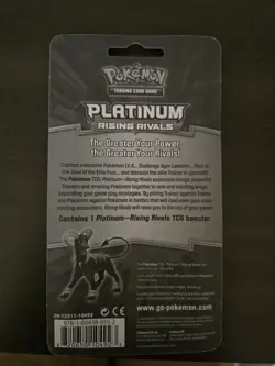 2009 Pokemon - Factory Sealed - Platinum Rising Rivals Blister - Houndoom Art - Image 2