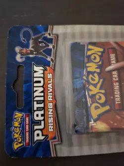 2009 Pokemon - Factory Sealed - Platinum Rising Rivals Blister - Houndoom Art - Image 3