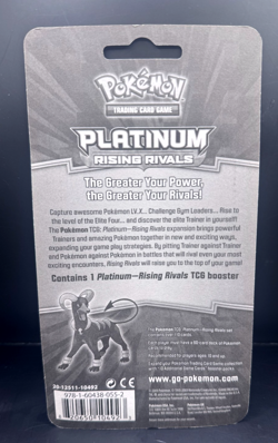 2009 Pokemon - Factory Sealed - Platinum Rising Rivals Blister - Houndoom Art - Image 2