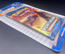 2009 Pokemon - Factory Sealed - Platinum Rising Rivals Blister - Houndoom Art - Image 3