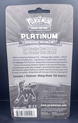 2009 Pokemon - Factory Sealed - Platinum Rising Rivals Blister - Leafeon Art - Image 2