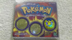 1999 Vintage Pokemon Battling Coin Game Battle Coins. Sealed Packaging. - Image 1