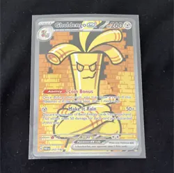 Pokemon Gholdengo ex 252/182 SV04 Paradox Rift Full Art Holo Stage 1 - Image 1
