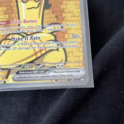 Pokemon Gholdengo ex 252/182 SV04 Paradox Rift Full Art Holo Stage 1 - Image 3