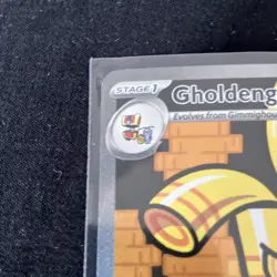 Pokemon Gholdengo ex 252/182 SV04 Paradox Rift Full Art Holo Stage 1 - Image 5